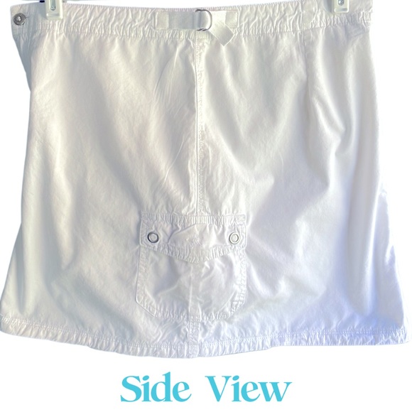 Fresh Produce White Cotton Utility Skort Size Medium - Picture 4 of 8